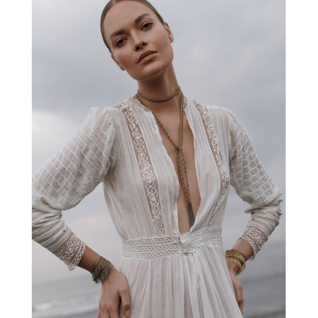 Marie Laure Chamorel ilgas kaklo papuošalas 